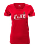 ERIK KARLSSON OTTAWA SENATORS LEVELWEAR WOMEN'S  NAME & NUMBER T SHIRT - Erik-Karlsson-Ottawa-Senators-Levelwear-Womens-Icing-Name-and-Number-T-Shirt-Front-min