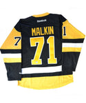 EVGENI MALKIN PITTSBURGH PENGUINS FRAMEWORTH AUTHENTIC SIGNED JERSEY - Evgeni-Malkin-Pittsburgh-Penguins-Frameworth-Signed-Hockey-Jersey-min