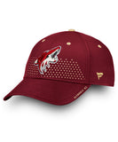 ARIZONA COYOTES FANATICS SENIOR 2018 NHL DRAFT HAT - Fanatics-Arizona-Coyotes-NHL-Draft-Hat-2018-Front