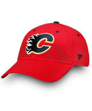 CALGARY FLAMES FANATICS SENIOR 2018 NHL DRAFT HAT - Fanatics-Calgary-Flames-NHL-Draft-Hat-2018-Front