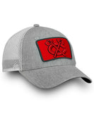 FANATICS CHICAGO BLACKHAWKS INDESTRUCTIBLE TRUCKER CAP - Fanatics-Chicago-Blackhawks-Indestrucatble-Trucker-Hat-2-min