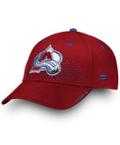 COLORADO AVALANCHE FANATICS SENIOR 2018 NHL DRAFT HAT - Fanatics-Colorado-Avalanche-NHL-Draft-Hat-2018-Front