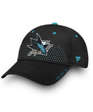 SAN JOSE SHARKS FANATICS SENIOR 2018 NHL DRAFT HAT - Fanatics-San-Jose-Sharks-NHL-Draft-Hat-2018-Front