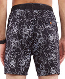 GONGSHOW FLOWER POWER MEN'S SHORTS - Gongshow_bs17-m202_flower_power_shorts_a_01