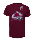 OLD TIME HOCKEY JOE SAKIC COLORADO AVALANCHE ALUMNI T SHIRT - Joe-Sakic-Colorado-Avalanche-47-Brand-Alumni-T-Shirt-Front