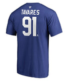 JOHN TAVARES TORONTO MAPLE LEAFS FANATICS MEN'S NAME & NUMBER T SHIRT - John-Tavares-Toronto-Maple-Leafs-Fanatics-Mens-T-Shirt-Back