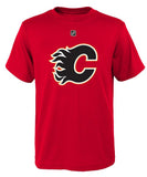JOHNNY GAUDREAU CALGARY FLAMES JUNIOR PLAYER T SHIRT - Johnny-Gaudreau-Calgary-Flames-Player-T-Shirt-Front-min