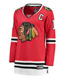 JONATHAN TOEWS CHICAGO BLACKHAWKS FANATICS WOMEN'S BREAKAWAY JERSEY - Jonathan-Toews-Chicago-Blackhawks-Fanatics-Home-Jersey-Front
