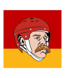 LANNY MCDONALD CALGARY FLAMES SOCKEY HALL OF FAME SOCKS - LANNY-MCDONALD-CALGARY-FLAMES-SOCKEY-HALL-OF-FAME-SOCKS-2