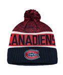 MONTREAL CANADIENS FANATICS MEN'S RINKSIDE GOALIE CUFFED KNIT TOQUE - MONTREAL-CANADIENS-FANATICS-MEN_S-RINKSIDE-GOALIE-CUFFED-KNIT-TOQUE--FRONT