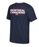 MONTREAL CANADIENS ADIDAS MEN'S DASSLER T SHIRT - Montreal-Canadiens-Adidas-Mens-Dassler-T-Shirt-Front