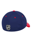 MONTREAL CANADIENS ADIDAS SR LOCKER ROOM STRUCTURED FLEX HAT - Montreal-Canadiens-Adidas-Mens-Locker-Room-Structured-Flex-Hat-Backjpg