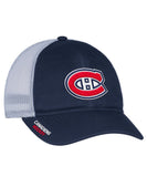 MONTREAL CANADIENS ADIDAS MESHBACK SLOUCH FLEX HAT - Montreal-Canadiens-Adidas-Meshback-Slouch-Flex-Hat-Front