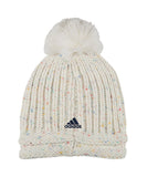 MONTREAL CANADIENS ADIDAS WOMEN'S POM BEANIE - Montreal-Canadiens-Adidas-Womens-Beanie-With-Pom-Back
