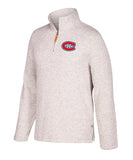 MONTREAL CANADIENS CCM MEN'S 1/4 ZIP LONG SLEEVE SHIRT - Montreal-Canadiens-CCM-1-4-Front
