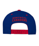 MONTREAL CANADIENS KID'S STRUCTURED SNAPBACK HAT - Montreal-Canadiens-Kids-Structured-Snapback-Hat-Back