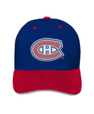 MONTREAL CANADIENS KID'S STRUCTURED SNAPBACK HAT - Montreal-Canadiens-Kids-Structured-Snapback-Hat-Front
