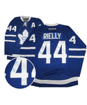 MORGAN RIELLY TORONTO MAPLE LEAFS FRAMEWORTH AUTHENTIC SIGNED JERSEY - Morgan-Rielly-Toronto-Maple-Leafs-Frameworth-Signed-Hockey-Jersey-min