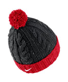 NIKE TEAM CANADA WOMEN'S SIDELINE CUFFED POM TOQUE - NIKE-TEAM-CANADA-WOMEN_S-SIDELINE-CUFFED-POM-TOQUE-BACK
