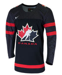 NIKE TEAM CANADA TWILL HOCKEY BLACK SR JERSEY - Nike-Team-Canada-Black-Hockey-Jersey-Front