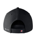 NIKE TEAM CANADA SR DRI FIT WOOL ADJUSTABLE CAP - BLACK - Nike-Team-Canada-SR-Dri-Fit-Wool-Adjustable-Cap-Back-Black