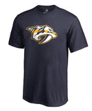 NASHVILLE PREDATORS FANATICS MEN'S PRIMARY LOGO T SHIRT - Nshville-Predators-Fanatics-Mens-Primary-Logo-T-Shirt-Front-min