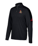 OTTAWA SENATORS ADIDAS MEN'S AUTHENTIC PRO 1/4 ZIP - Ottawa-Senators-Adidas-Authentic-Pro-1-4-Zip-Front