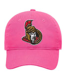 OTTAWA SENATORS GIRL'S SLOUCH ADJUSTABLE HAT - Ottawa-Senators-Girls-Slouch-Adjustable-Hat-Front-min