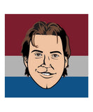 PATRICK ROY COLORADO AVLANCHE SOCKEY HALL OF FAME SOCKS - PATRICK-ROY-COLORADO-AVLANCHE-SOCKEY-HALL-OF-FAME-SOCKS-2