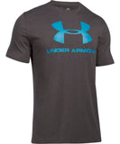 UNDER ARMOUR MEN'S CC SPORTSTYLE LOGO T SHIRT - GREY - PS1257615-019_F-min