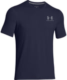 UNDER ARMOUR SR CC LEFT CHEST LOCKUP NAVY - PS1257616-410_168803-2