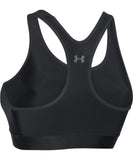 UNDER ARMOUR SR WOMENS  MID SOLID SPORTS BRA BLACK - PS1273504-001_169339-1