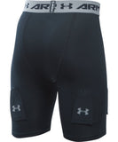 UNDER ARMOUR JR PURESTRIKE SHORT W/ CUP BLACK - PS1281875-001_169449-1