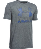 UNDER ARMOUR BIG LOGO HYBRID 2.0 BOYS T-SHIRT GREY - PS1290097-002_F