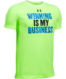 UNDER ARMOUR WINNING BUSINESS SS JR T-SHIRT QUIRKY LIME - PS1298062-753_168737-2