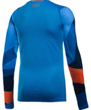UNDER ARMOUR JR HG NOVELTY LONGSLEEVE SHIRT BLUE/ORANGE - PS1299295-983_169463-1