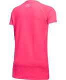 UNDER ARMOUR JR  SOLID BIG LOGO SS T PINK - PS1299322-975_168775-1