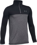 UNDER ARMOUR JR THREADBORNE 1/4 ZIP BLACK - PS1299370-001_169039-2