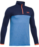 UNDER ARMOUR JR THREADBORNE 1/4 ZIP BLUE INFINITY - PS1299370-983_169043-2