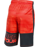 UNDER ARMOUR JR  STUNT PRINTED SHORT MAGMA ORANGE - PS1299998-889_169051-1