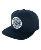 PACIFIC RINK MEN'S LA ROYAL SNAPBACK HAT - Pacific-Rink-Mens-LA-Royal-Snapback-Black-Hat-Front