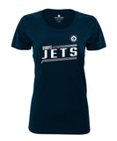 PATRIK LAINE WINNIPEG JETS LEVELWEAR WOMEN'S  NAME & NUMBER T SHIRT - Patrik-Laine-Winnipeg-Jets-Levelwear-Womens-Icing-Name-and-Number-T-Shirt-Front-min