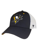 FANATICS PITTSBURGH PENGUINS MEN'S PRIMARY LOGO HAT - Pittsburgh-Penguins-Fanatics-Primary-Logo-Cap-Side