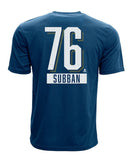 P.K SUBBAN NASHVILLE PREDATORS LEVELWEAR MEN'S  NAME & NUMBER T SHIRT - Pk-Subban-Nashville-Predators-Levelwear-Mens-Icing-Name-and-Number-T-Shirt-Back-min