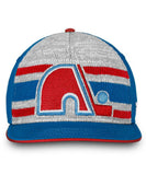 FANATICS QUEBEC NORDIQUES TRUE CLASSIC DISPATCH SNAPBACK HAT - Quebec-Nordiques-Fanatics-True-Dispatch-Snapback-Hat-1-min