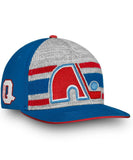 FANATICS QUEBEC NORDIQUES TRUE CLASSIC DISPATCH SNAPBACK HAT - Quebec-Nordiques-Fanatics-True-Dispatch-Snapback-Hat-2-min
