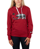 GONGSHOW WOMEN'S ROCK THE RED HOODIE - SF18-W601-1