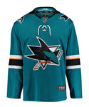 FANATICS SAN JOSE SHARKS MENS HOME BREAKAWAY JERSEY - San-Jose-Sharks-Fanatics-Home-Jersey-Front