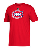 SHEA WEBER MONTREAL CANADIENS ADIDAS MEN'S AUTHENTIC JERSEY T SHIRT - Shea-Weber-Montreal-Canadiens-Adidas-Authentic-Mens-Jersey-Tee