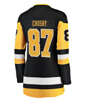 SIDNEY CROSBY PITTSBURGH PENGUINS FANATICS WOMEN'S BREAKAWAY JERSEY - Sidney-Crosby-Pittsburgh-Penguins-Fanatics-Home-Jersey-Back